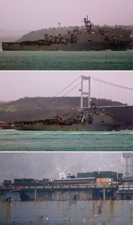 Корабль-док ВМС США USS Fort McHenry, с помощью которого укры хотели перемогать Мордор, покинул Черное море..jpg